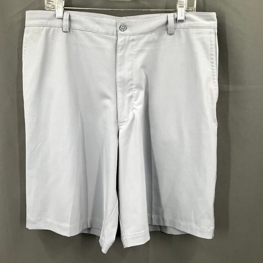 Nike Shorts Men 36 Solid Gray Pockets Fit Dry Stretch Performance Outdoor Golf